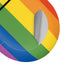 Vertical Rainbow Flag Google Pixel Buds Skin